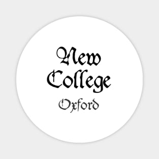 Oxford New College College Medieval University Magnet